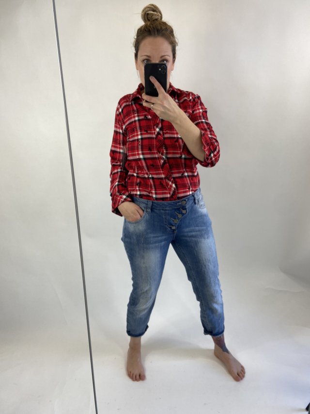 flanel w pieski