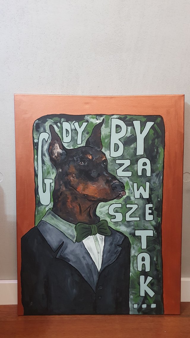 60x80 Doberman