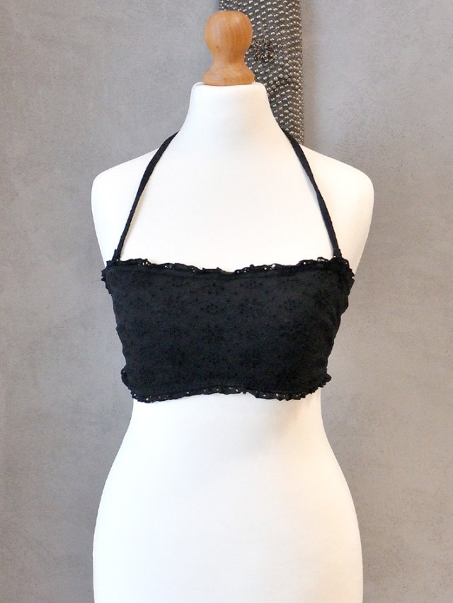 Góra od stroju kąpielowego top opaska bralet M