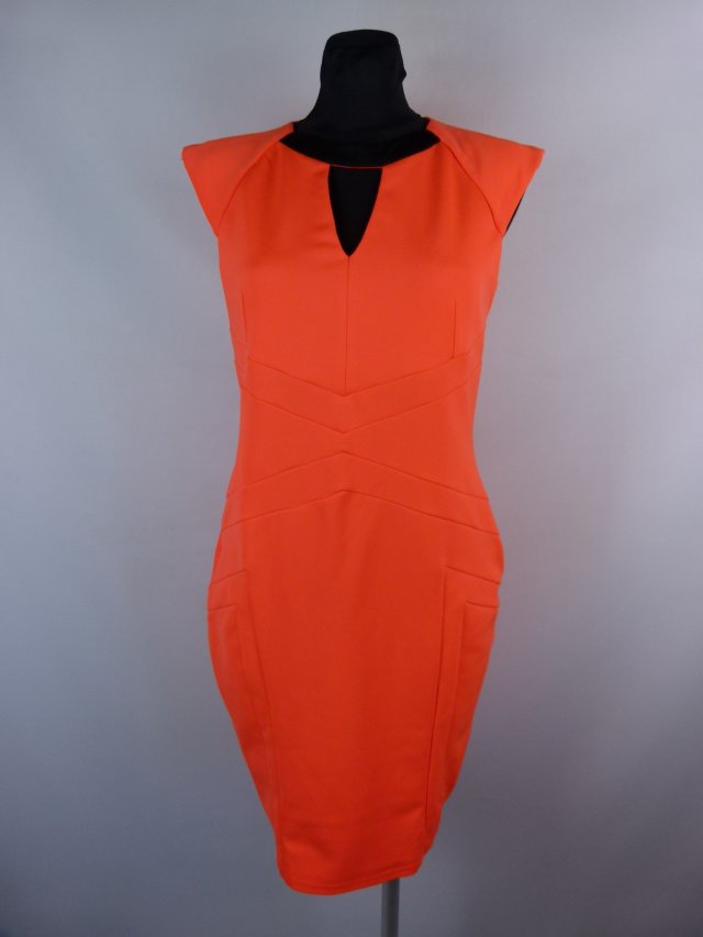 River Island ołówkowa neonowa sukienka 12 / 38