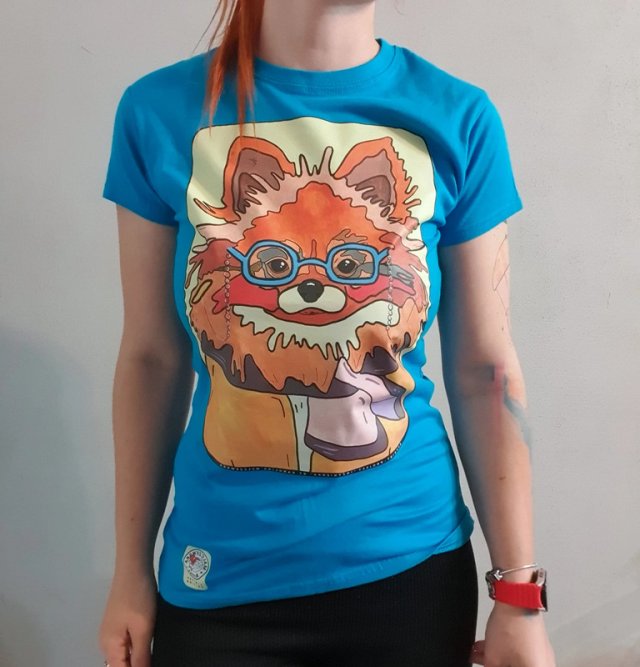 BOX PREZENTOWY T-Shirt Pomeranian Szpic PIES rozmiar S