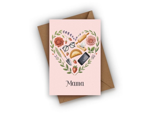 KARTKA NA DZIEŃ MAMY- DLA MAMY