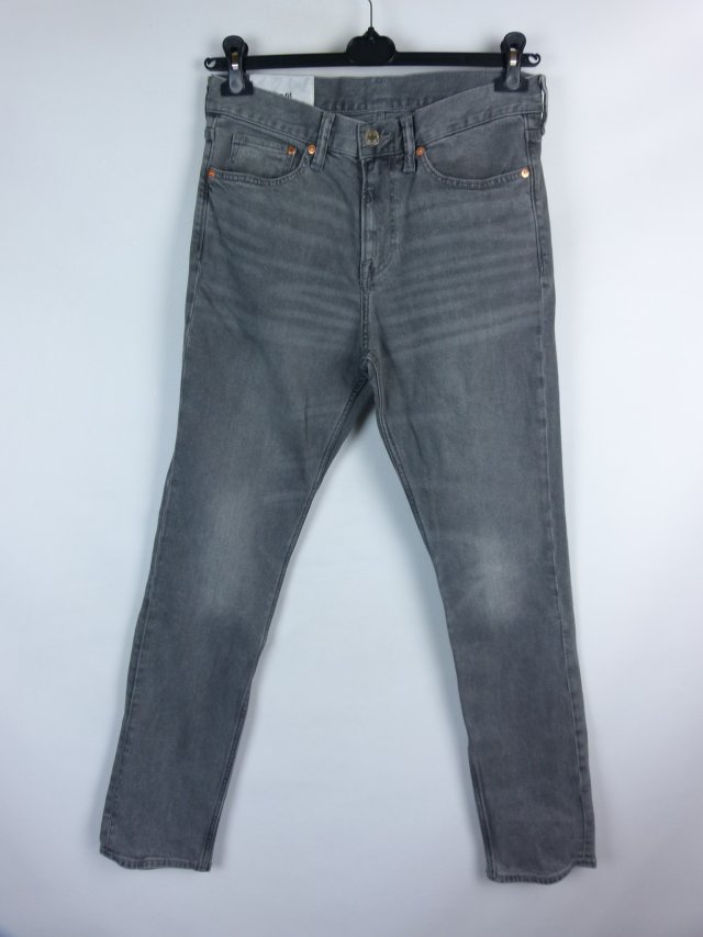 H&M szare spodnie jeans 30 / 32 slim fit