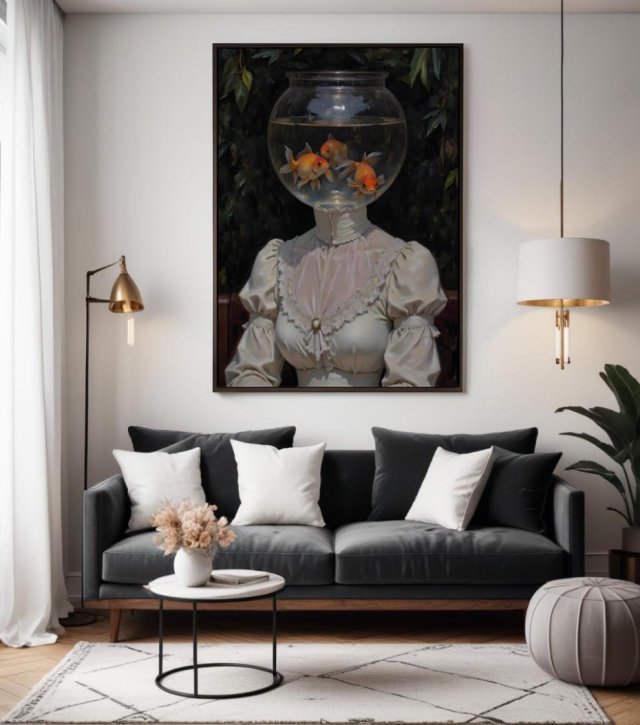 Plakat Złota Rybka  - format 61x91 cm
