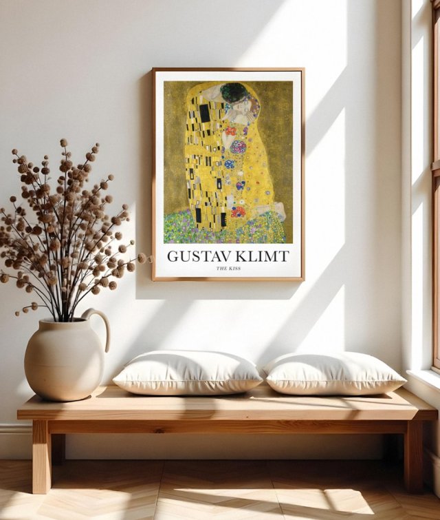 Plakat Gustav Klimt - format 61x91 cm sztuka artysta znane obrazy