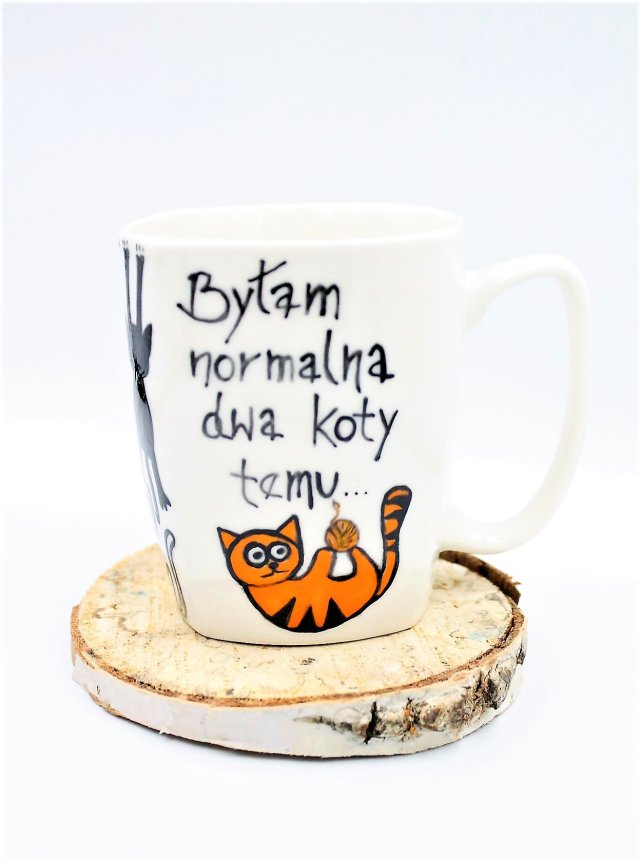 Kubek dla Kociary – Byłam normalna dwa koty temu