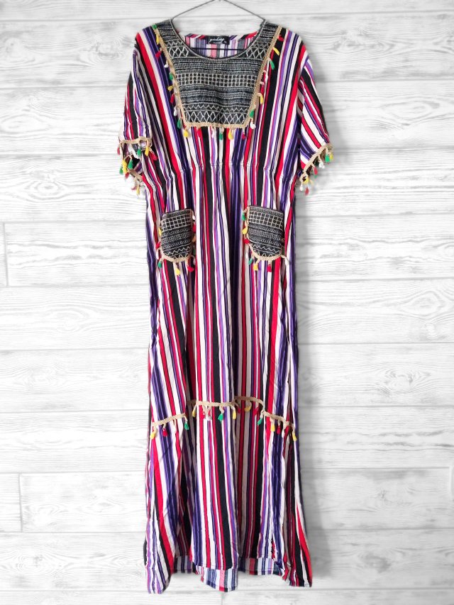 Sukienka rayon maxi