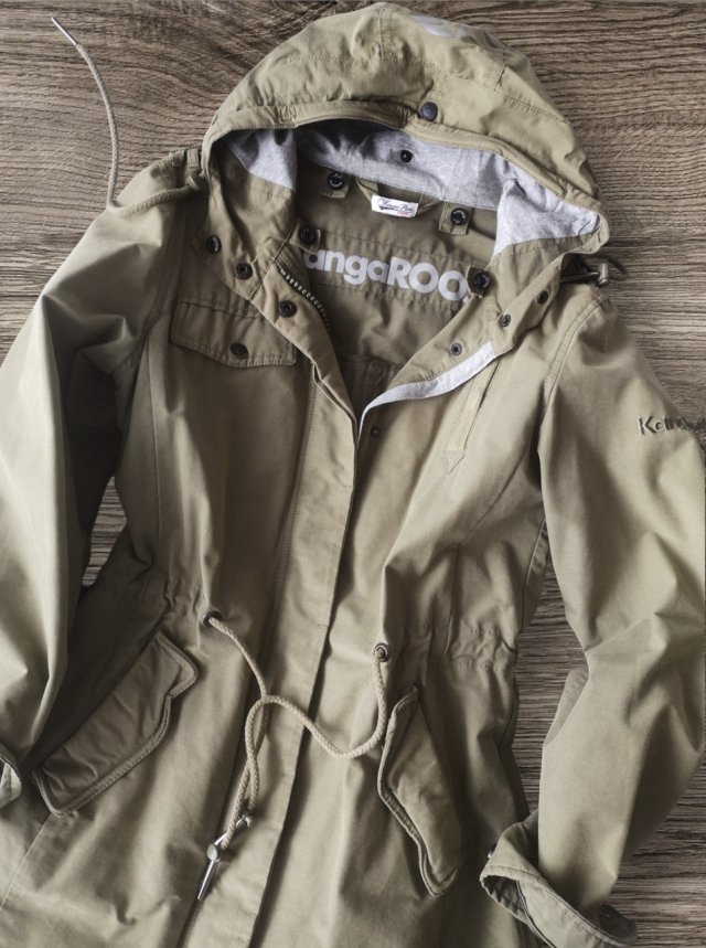 Kangaroos - parka khaki rozm 36