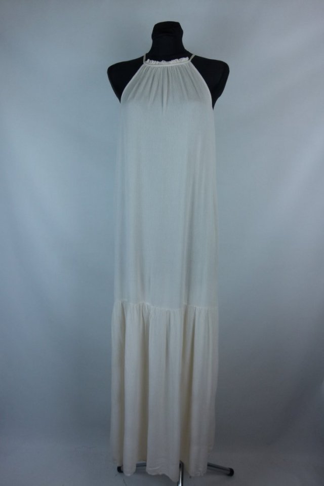 H&M letnia luźna sukienka maxi oversize / 36 - S