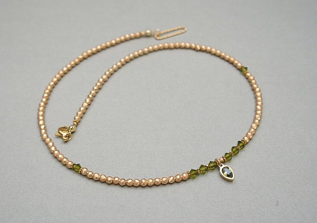 Hematyt gold vol. 2 - choker naszyjnik - szlachetna kolekcja