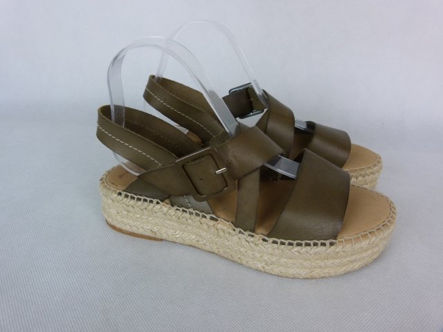 Paseart skórzane espadryle sandały skóra 40 - 26 cm