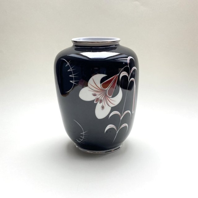 Wazon porcelana ręcznie malowany Spechtsbrunn Niemcy lata 60
