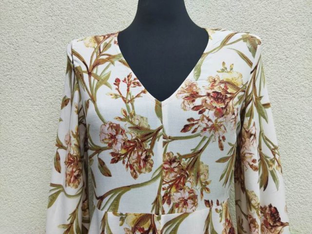 H&M - KWIATOWA SUKIENKA MAXI