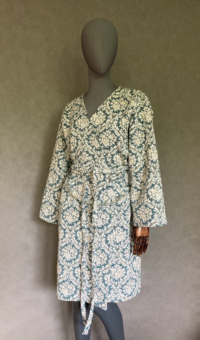 Kimono 100% bawełna gobelinowy wzór.