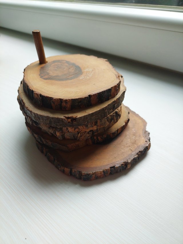 Oliwkowe podstawki