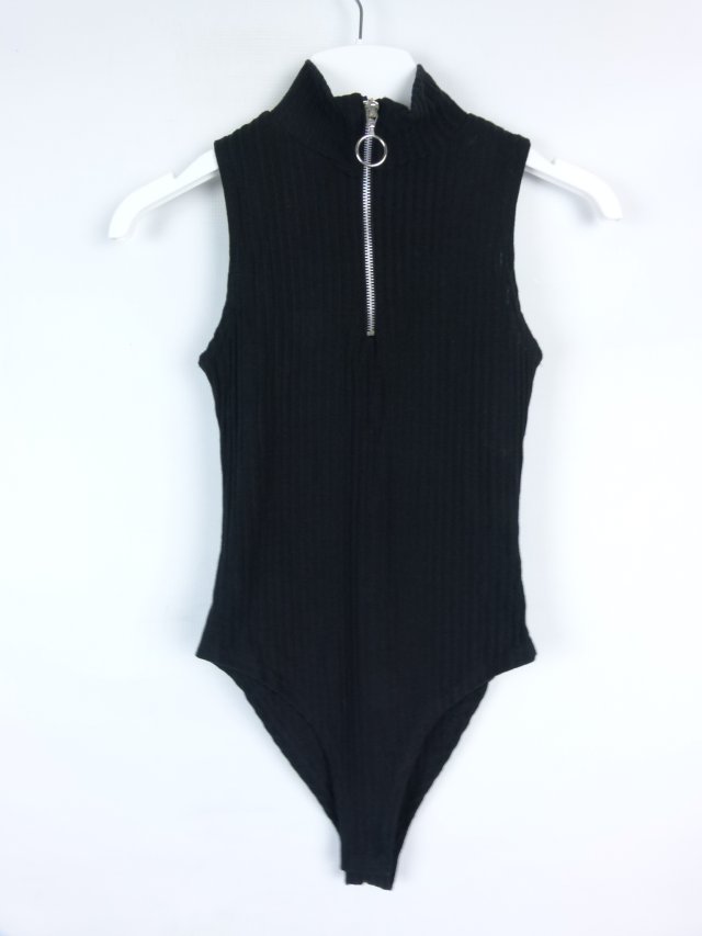 New Look prążkowane body zip 6 / 34