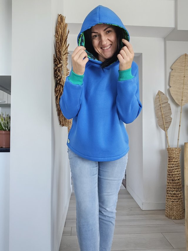 Cieplutka bluza chabrowa