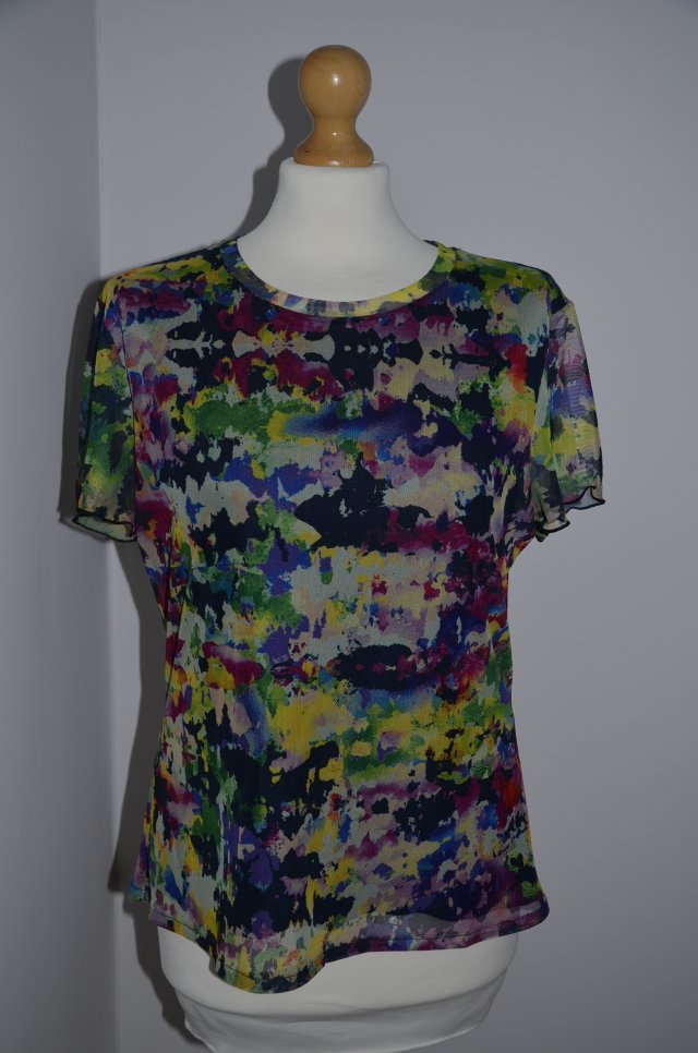 bluzka Desigual M L kolorowa Eloisse t-shirt