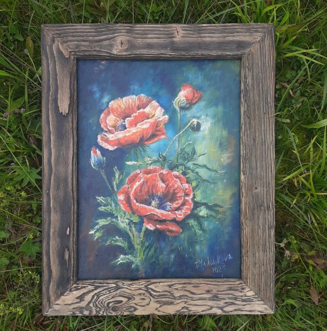 Drewniana rama - (30x40 cm)