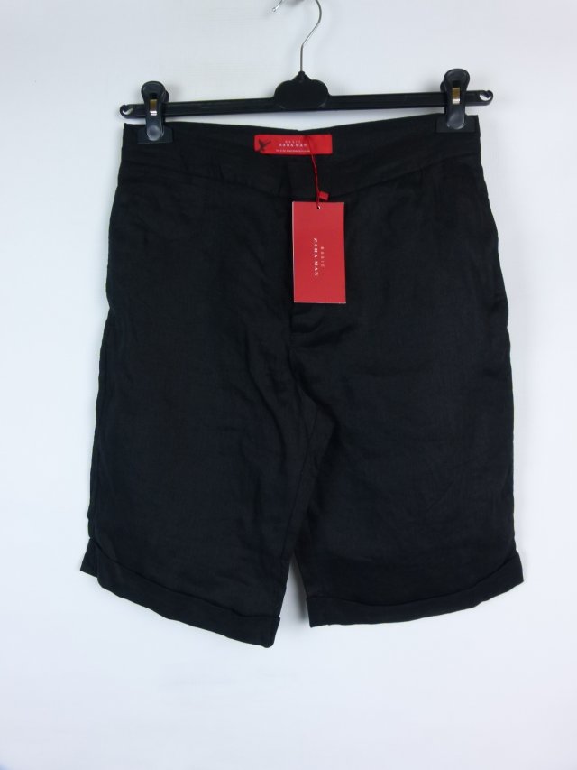 ZARA Man męskie lniane spodenki 100% len / S mex.30 z metką