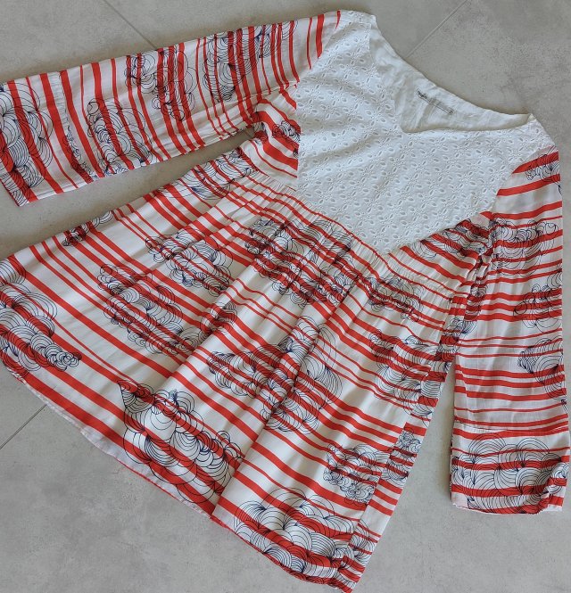Totem Brazylia etniczna tunika rayon wiskoza M 38