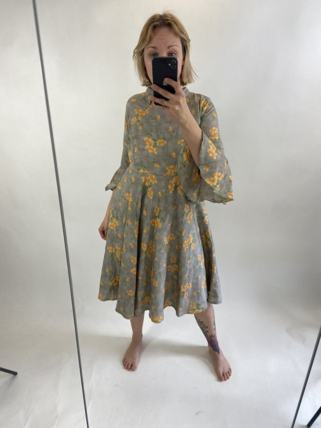 vintage w kwiaty