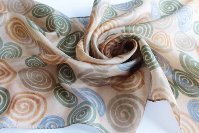 exclusive 100% silk scarf Hultquist