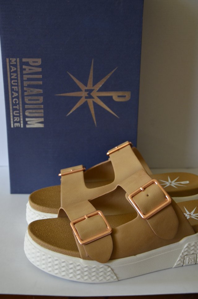 nowe klapki Palladium 36