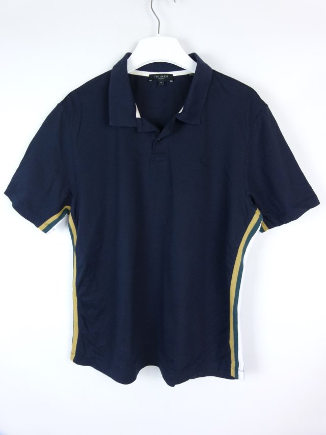 Ted Baker polo bawełna paski 4 - XXL