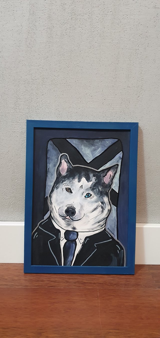 Pies Husky A4
