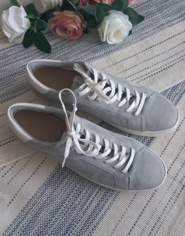 Skórzane sneakersy Massimo Dutti