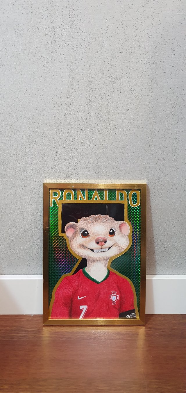 Ronaldo A4 Karykatura