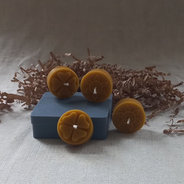 Świeczki Miodowe typu tealight