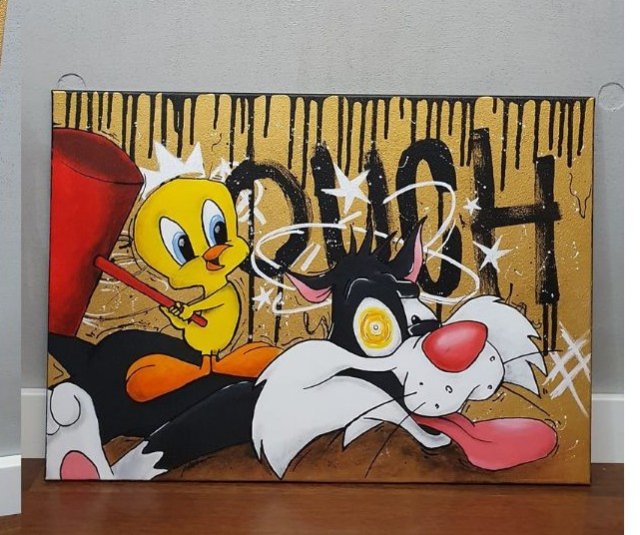 Sylwester & Tweety 50x70