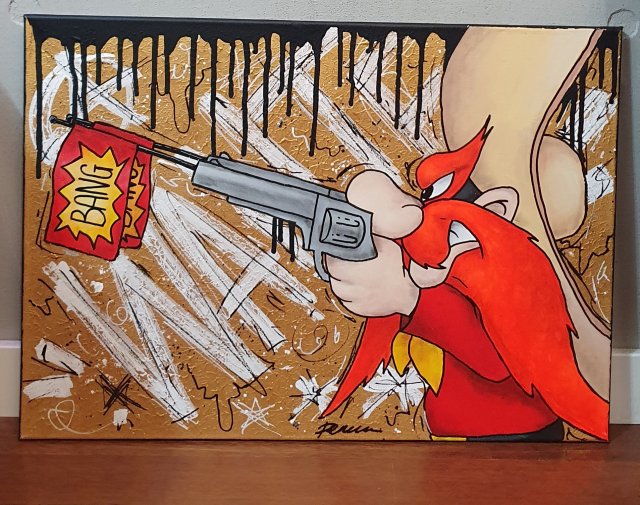 Sam Looney Tunes 50x70