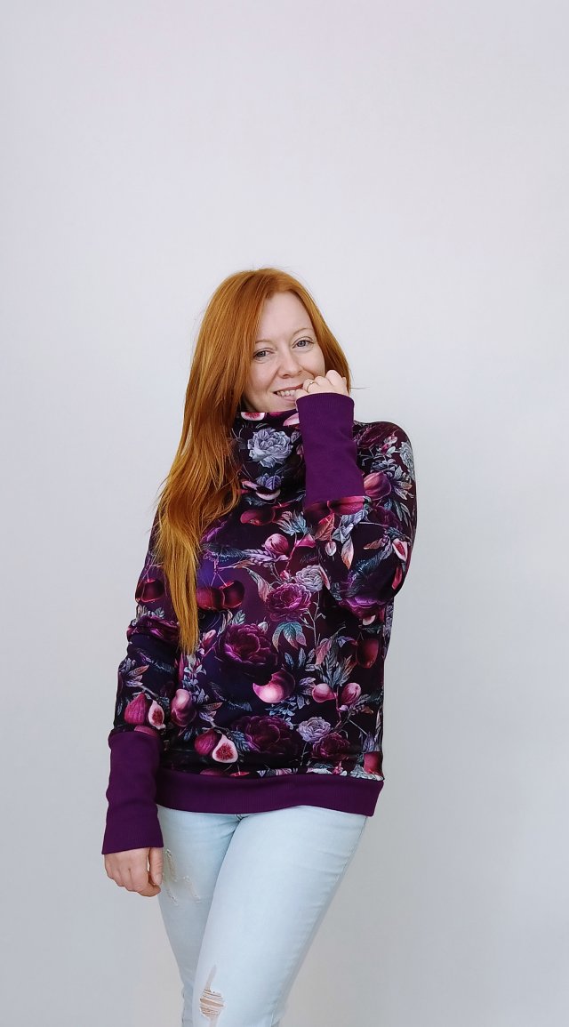 Bluza damska WIOLA FIGI fiolet