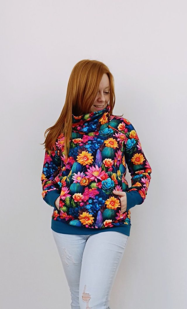 Bluza damska WIOLA kaktusy