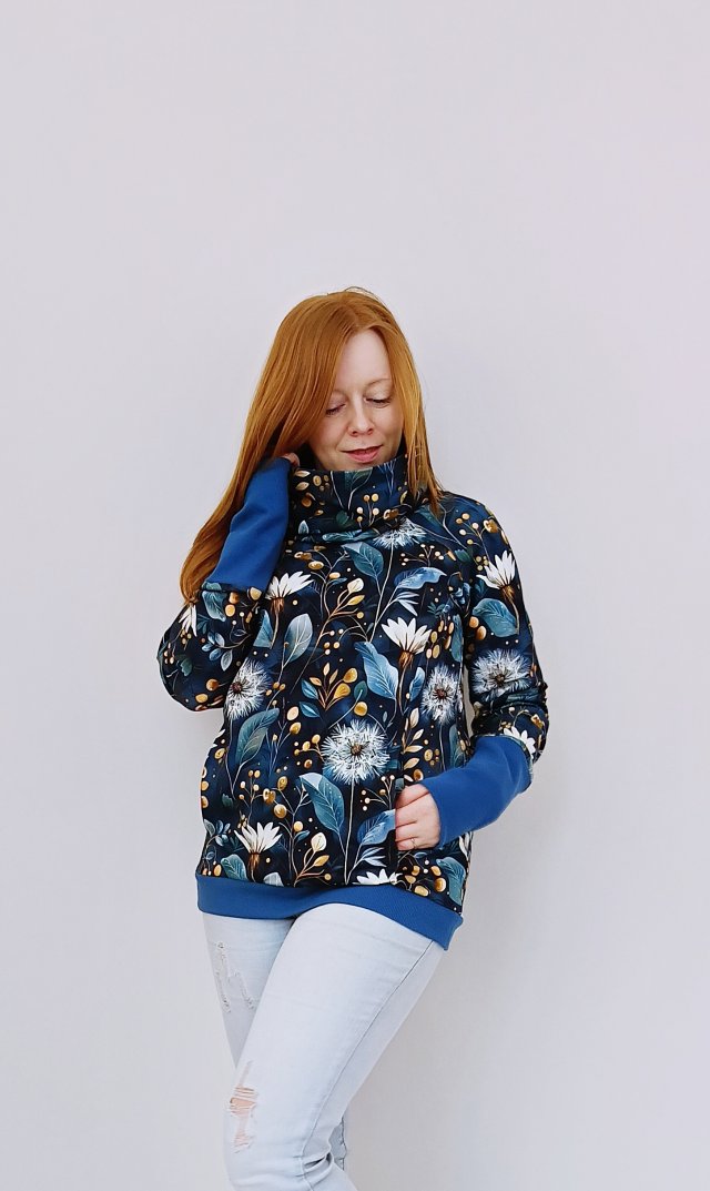 Bluza damska WIOLA dmuchawce