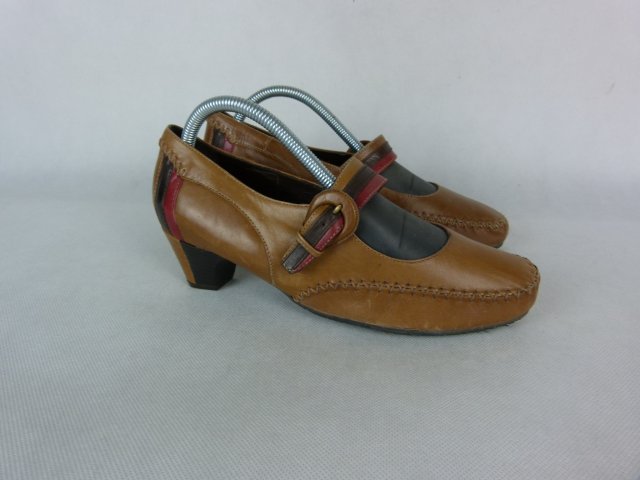 Hotter Navajo skórzane czółenka skóra naturalna 7 / 41 26 cm