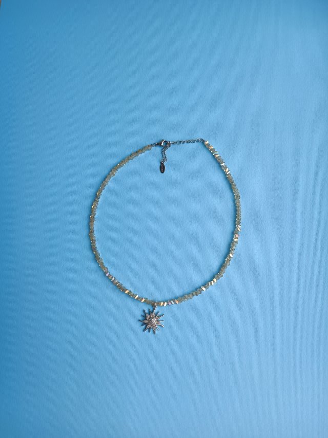 Choker z zawieszką w kształcie serca