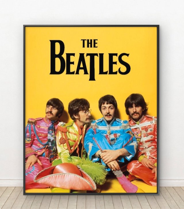 The Beatles Plakat w stylu Vintage Home Decor dla Fana