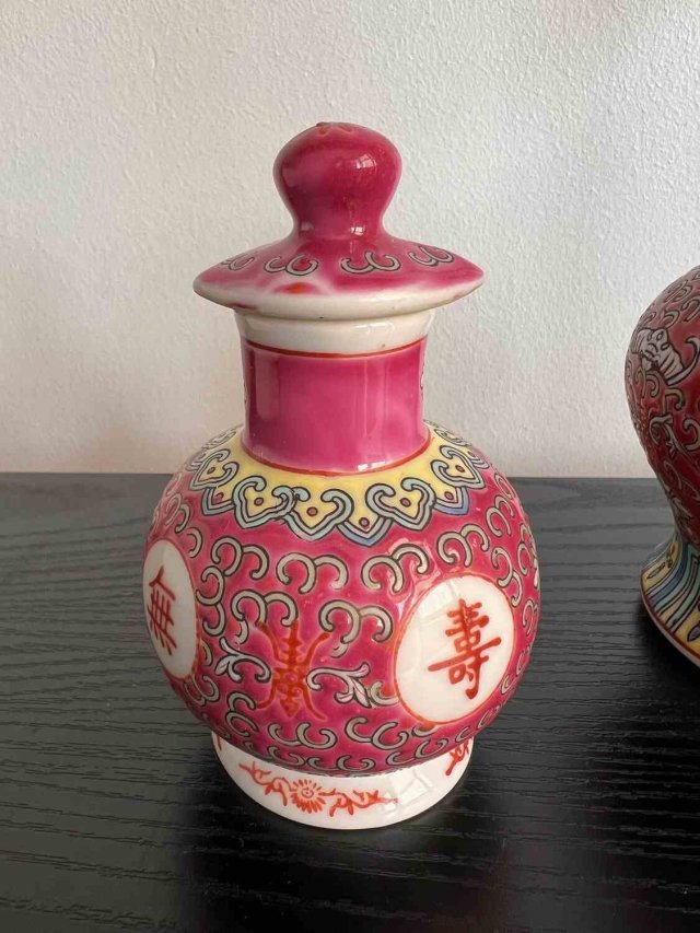 Zestaw, ginger jar i flakon