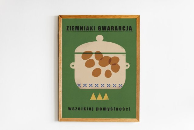 Plakat 30 x 40 cm Ziemniaki