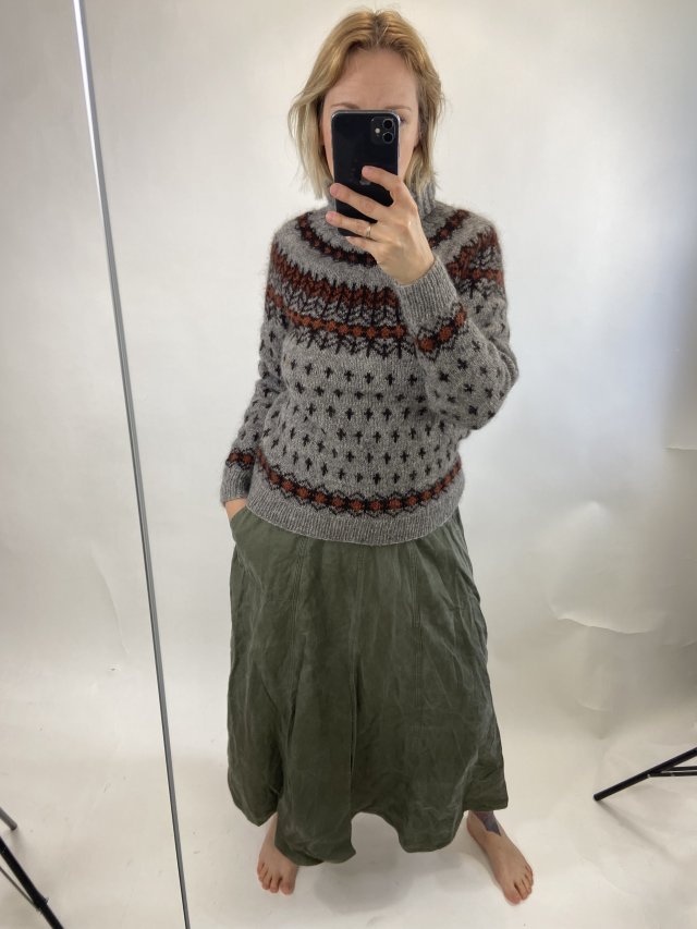 wełniany sweter