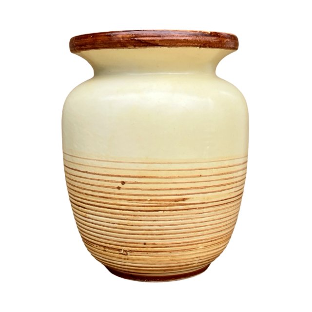Ceramiczny wazon VEB Haldensleben, Niemcy, lata 50.