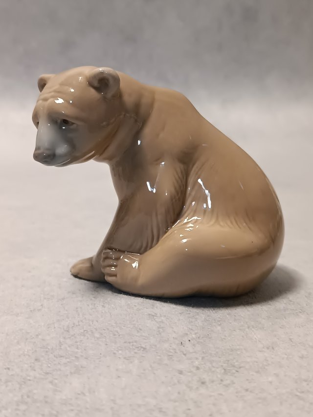 LLADRO Porcelanowa Figura Niedżwiedź Miś Hiszpania
