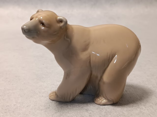 LLADRO Porcelanowa Figura Niedżwiedź Brązowy Miś Hiszpania