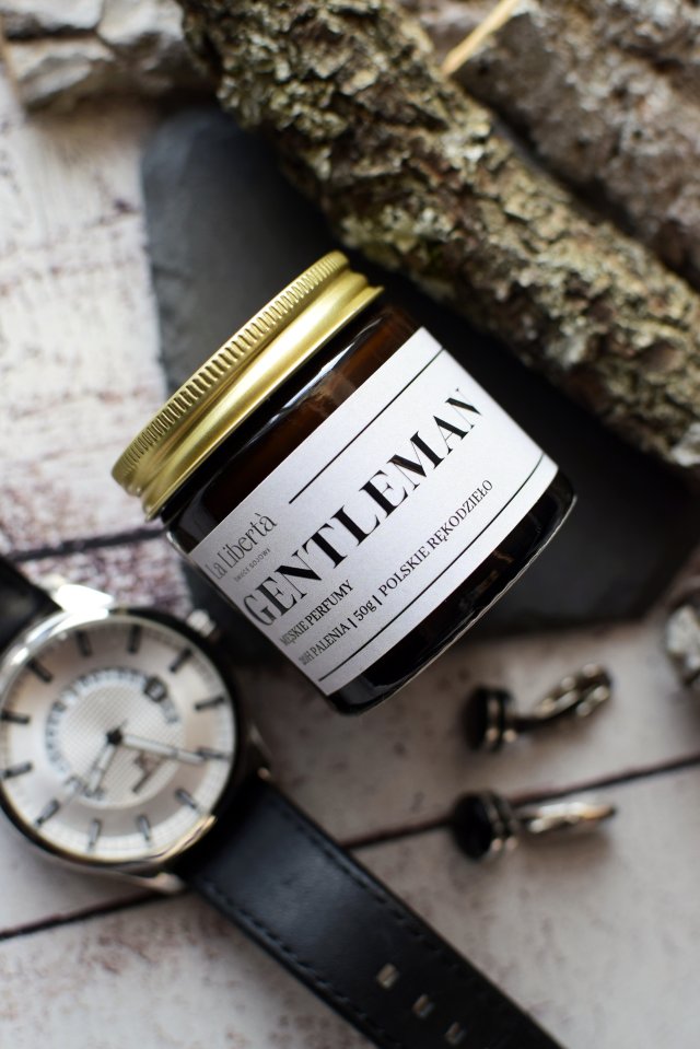 Świeca sojowa GENTLEMAN 50g