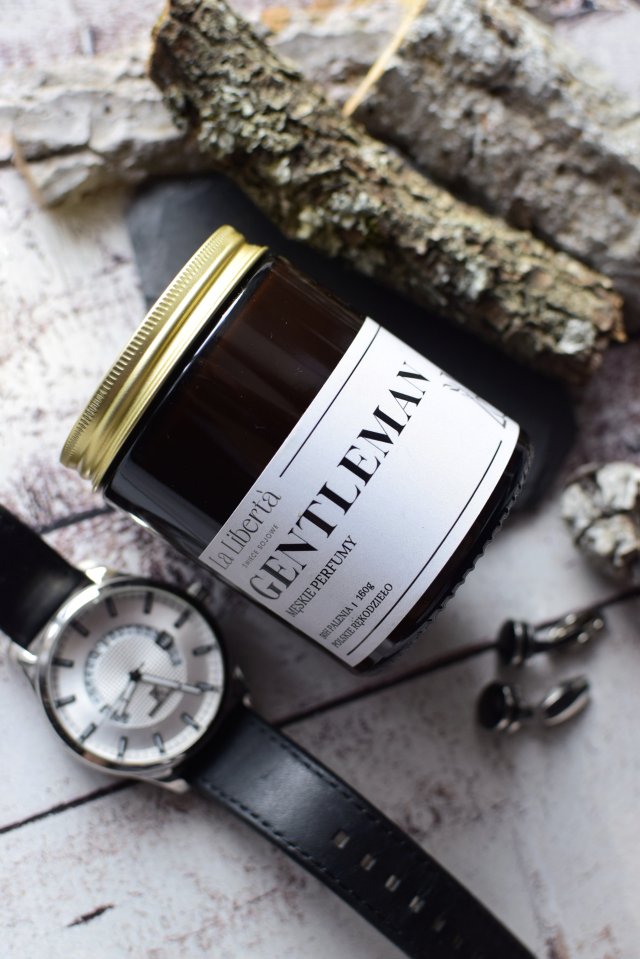 Świeca sojowa GENTLEMAN 160g