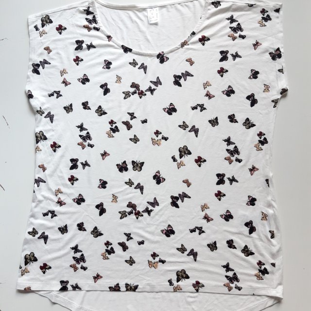 Lekka Bluzka Top Wiskoza 44 XXL